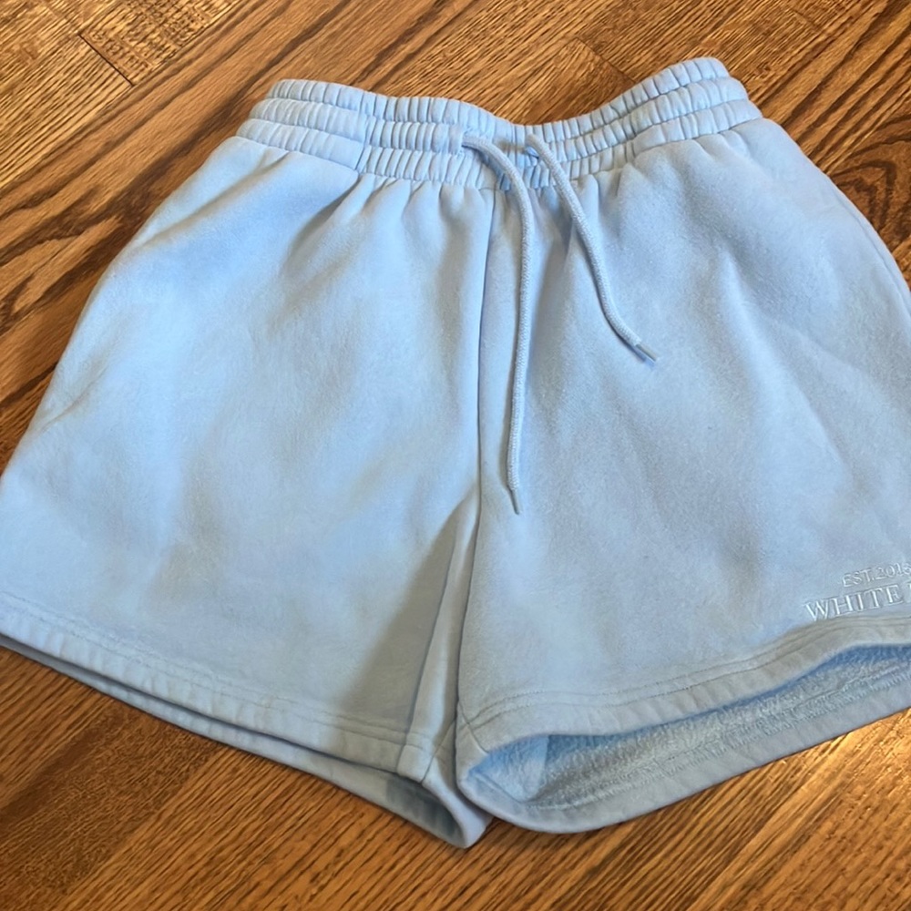 White Fox comfy shorts